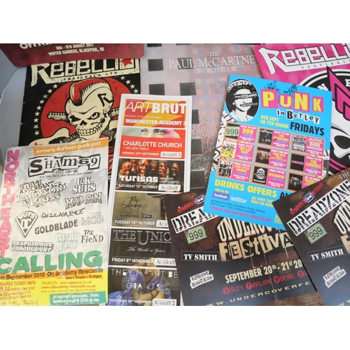 2073 - Rebellion events Punk programmes and a Paul McCartney tour programme