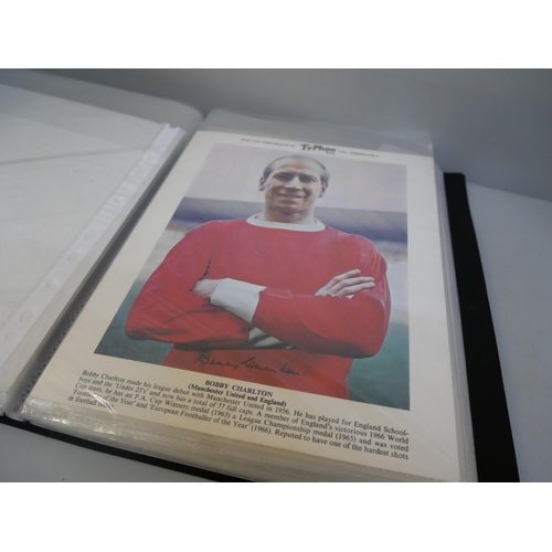 2080 - Football memorabilia; complete sets of Typhoo premium issues 'International Football Stars - 1st and... 