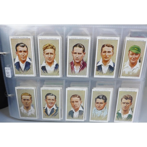 2118 - Three albums of John Players and Senior Service cigarette cards