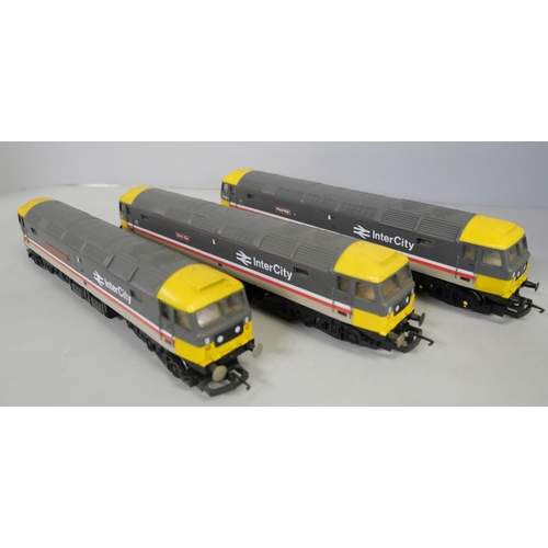 2122 - Three Hornby OO gauge Intercity locos