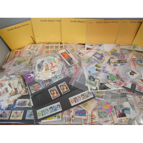 2129 - A collection of stamps and Royal Mail presentation packs, etc.