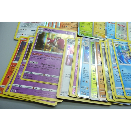 2188 - 70 + rare Holographic Pokemon cards