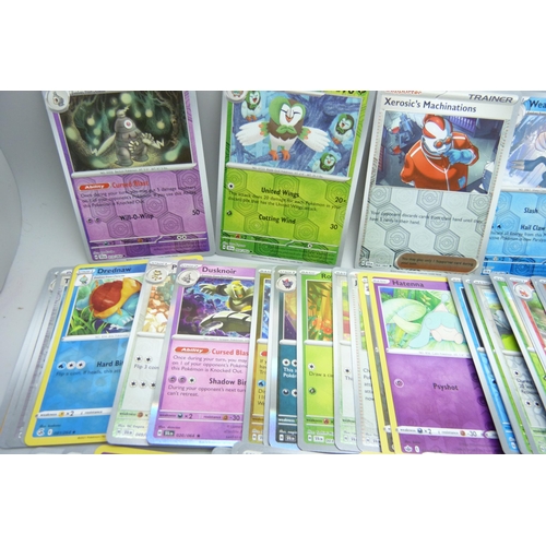 2190 - 120 + Holographic Pokemon cars with black rare holos