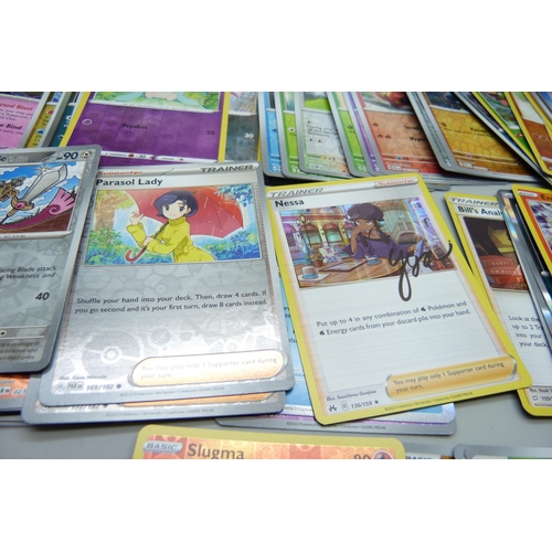 2190 - 120 + Holographic Pokemon cars with black rare holos