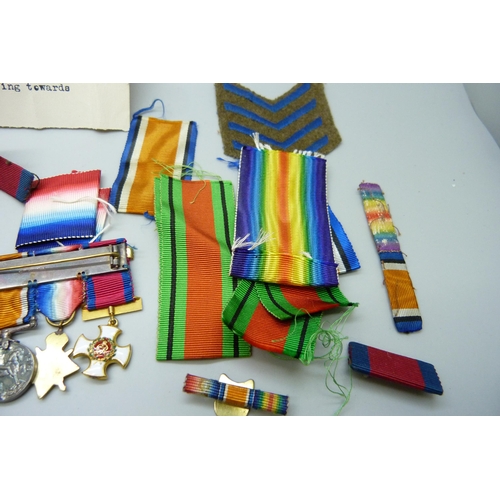 2200 - Medals; a DSO Distinguished Service Order World War I medal group with World War I trio to Lt. Col. ... 