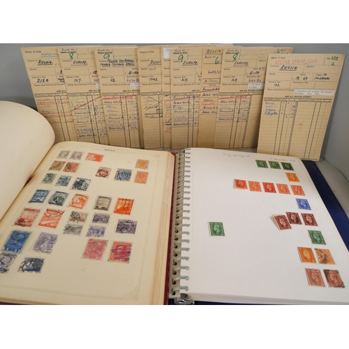 2238 - Stamps; a box of stamps, covers, presentation packs, etc.