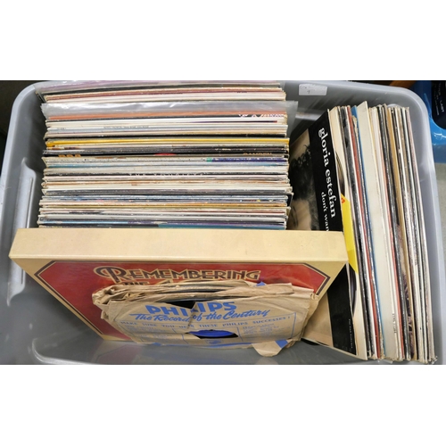 2244 - A large collection of LP records in two boxes**PLEASE NOTE THIS LOT IS NOT ELIGIBLE FOR IN-HOUSE POS... 