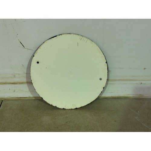 5175 - A cast metal circular Alpha Romeo Milano plaque* This lot is subject to VAT