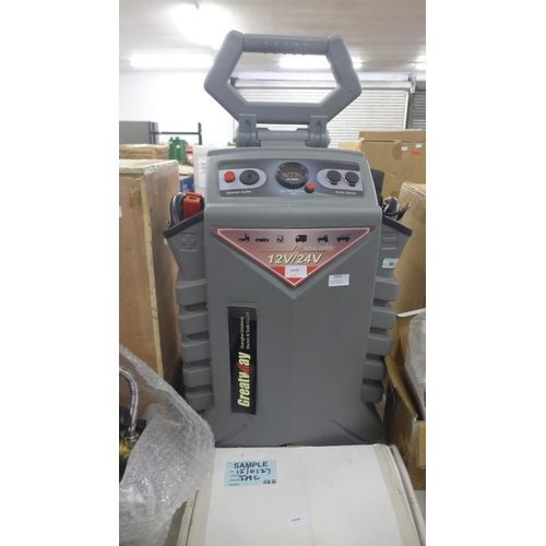 5071 - A boxed Greatway 12v/24v 3000A heavy duty jumpstart tool 10/0534* This lot is subject to VAT