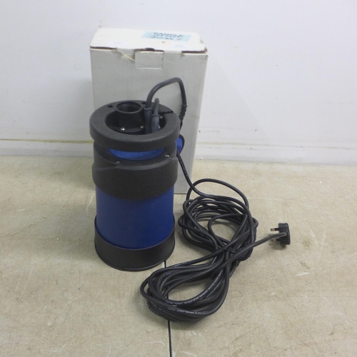 5075 - A Q550103 550W Submersible pump with top outlet 12/0555* This lot is subject to VAT