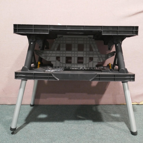 6184 - Keter Folding Worktable (Broken Leg)   (346-87) *This lot is subject to Vat