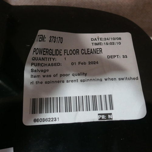 6198 - Powerglide Floor Cleaner with battery and charger, Original RRP £169.99 + Vat (346-167) *This lot is... 