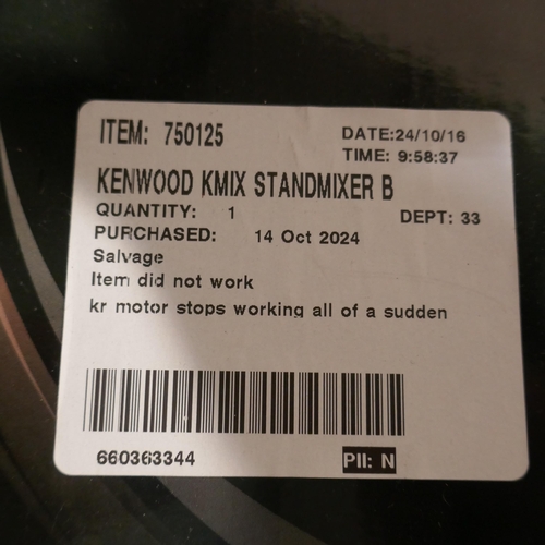 6201 - Kenwood Kmix Standmixer, Original RRP £199.99 + Vat (346-233) *This lot is subject to Vat