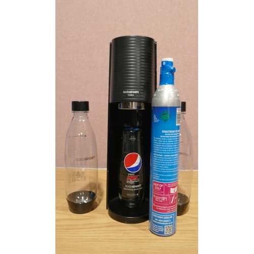 6235 - Sodastream with Pepsi Max, Bottles and Gas Canister   (346-84) *This lot is subject to Vat