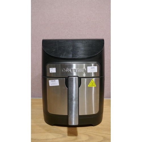 6129 - Two Gourmia 7Qt Air Fryers - This lot requires UK adapters (343-57,134) *This lot is subject to Vat