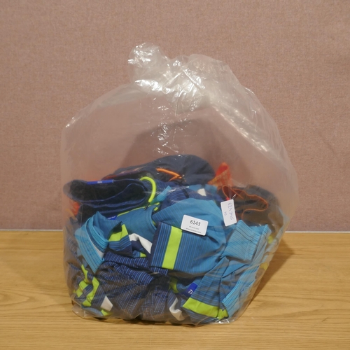 6143 - Quantity of Children's Spider swim shorts , various colours and sizes with tags  (338)  *This lot is... 