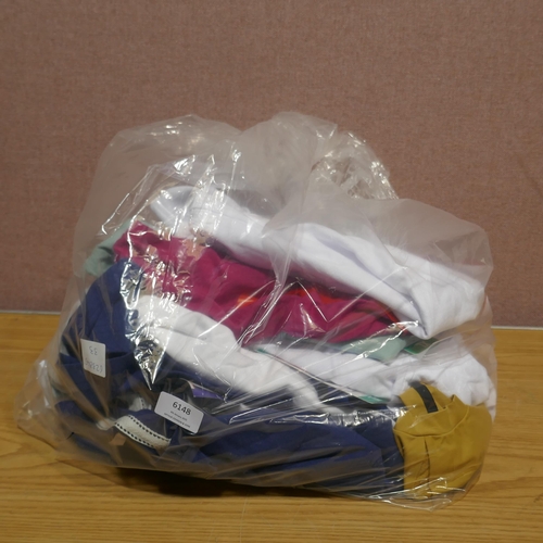 6148 - A quantity of branded t-shirts to include Champion, Crew Clothing & Co, various sizes and colours  (... 