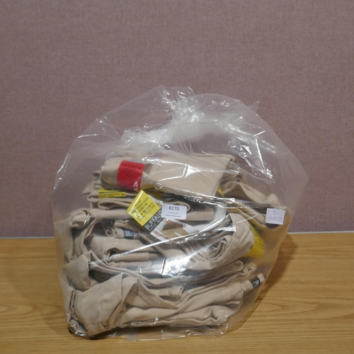 6170 - Quantity of ladies Buffalo trousers in sand, various sizes (338) *This lot is subject to Vat