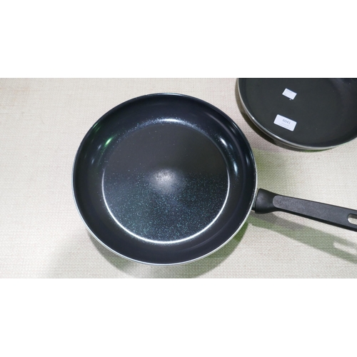 6041 - Greenpan Fry Pan Set  (346-60) *This lot is subject to Vat