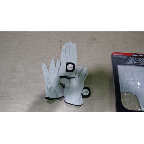 6048 - Kirkland Signature Golf Gloves (One Missing) (346-143) *This lot is subject to Vat