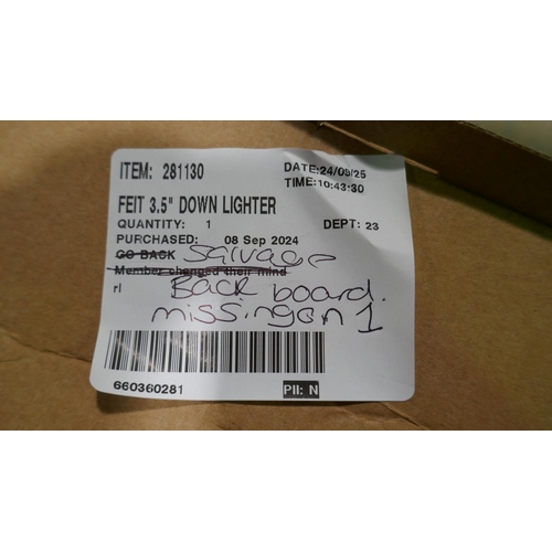 6051 - Feit 3.5 Down Lighter Dimmable 4.8W 2 pack (346-147) *This lot is subject to Vat