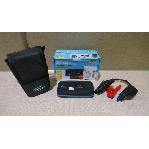 6068 - Ring High Power Micro Jump Starter     (346-211) *This lot is subject to Vat