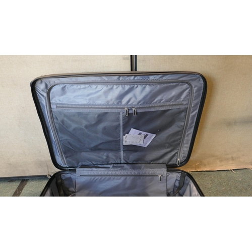 6019 - American Tourister Bon Air Black 3 piece  Suitcases, Original RRP £133.33 + Vat (346-238) *This lot ... 