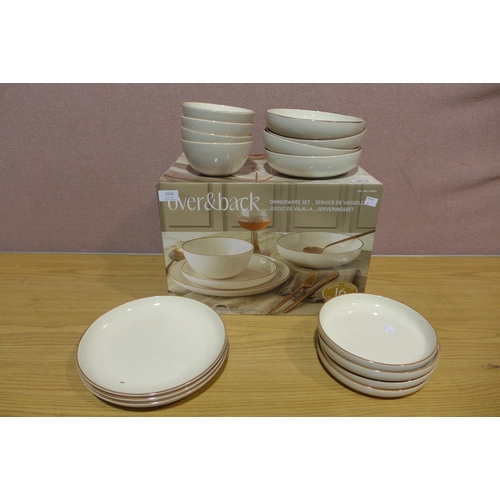 6276 - Options Stoneware Dinner Set   (346-89) *This lot is subject to Vat