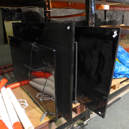 6306 - Quantity Of Broken/Damaged Tvs Brands Including Samsung, Hisense, LG etc. (346-3,4,6,8,25) *This lot... 