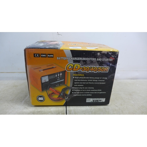 5085 - A boxed CD-30R battery charger/booster and starter 09/0559-1* This lot is subject to VAT