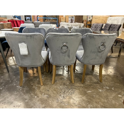 3205 - A set of six Chennai dining chairs  *This lot is subject to Vat