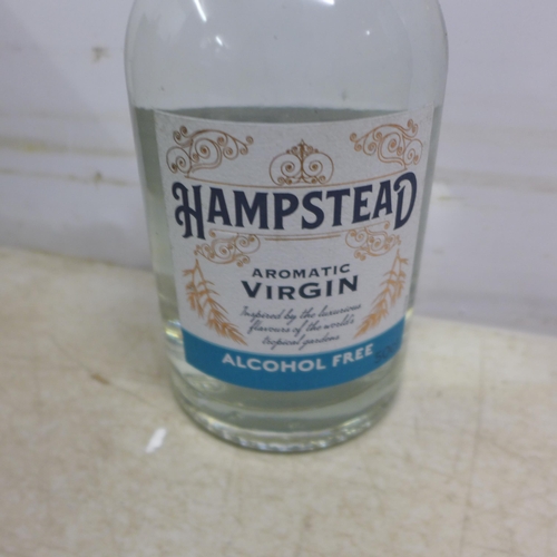 5099 - 13 bottles of Hampstead Aromatic alcohol free gin