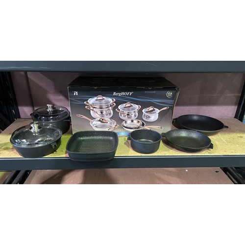 6316 - Berghoff Eurocast Signature Set (Sold As Scrap) Original RRP £269.99 + Vat (346-192) *This lot is su... 