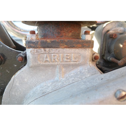 405 - An Ariel HT3-style trials motorcycle fitted with a 1950 350cc engine. The engine is stamped KL338  a... 