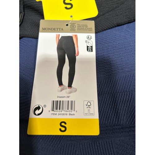 6164 - Large quantity of Mondetta high waisted jacquard leggings, various colours and sizes (338) *This lot... 