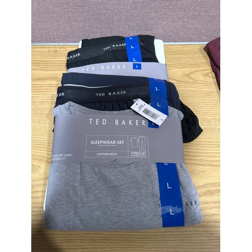 6167 - Quantity of Ted Baker loungewear, various colours & sizes (338) *This lot is subject to Vat