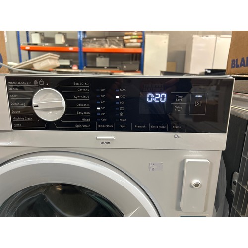 4111 - AEG Washing Machine Original RRP £400 + Vat *This lot is subject to Vat