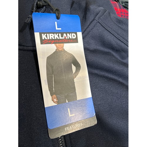 6142 - Quantity of mens mixed tops and jackets, various styles and sizes (338) *This lot is subject to Vat