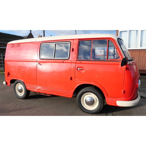 5323 - A 1963 Ford Taunus Transit van. The vehicle is imported and left-hand drive. The van was originally ... 