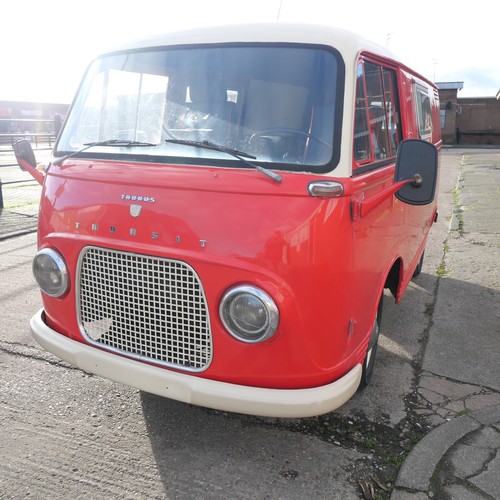 5323 - A 1963 Ford Taunus Transit van. The vehicle is imported and left-hand drive. The van was originally ... 