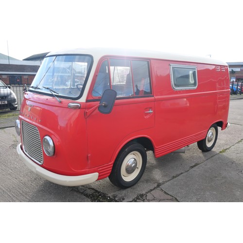 5323 - A 1963 Ford Taunus Transit van. The vehicle is imported and left-hand drive. The van was originally ... 