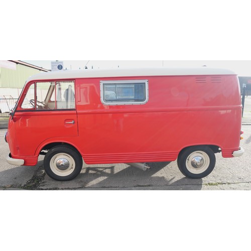 5323 - A 1963 Ford Taunus Transit van. The vehicle is imported and left-hand drive. The van was originally ... 