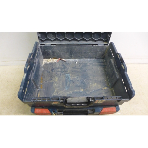 5012 - 2 empty Bosch stacking tool cases