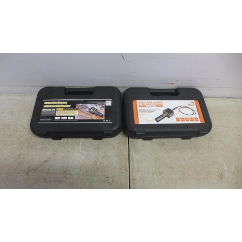 5062 - Two cased inspection cameras with display monitors including a model GL8898 and a model GL9018
* Thi... 