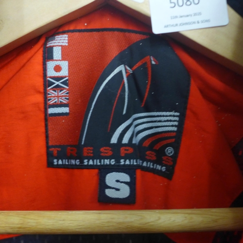 5080 - A Trespass size small sailing jacket