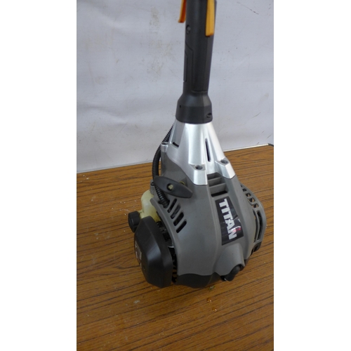 5214 - An SGS 26cc petrol driven leaf blower and vacuum, a Parker PGBV-2600 petrol driven leaf blower vac a... 