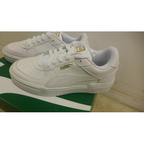 5100 - A pair of Puma CA Pro Classic white trainers, size 9, in box