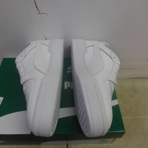 5100 - A pair of Puma CA Pro Classic white trainers, size 9, in box