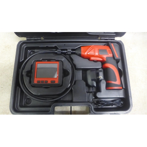 5112 - A cased Explorer Premium digital zoom wireless inspection camera with 3.5” LCD recordable monitor
* ... 