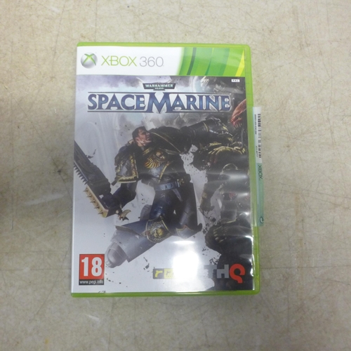 5127 - An XBox 360 Warhammer 40,000 Space Marine Collectors Edition game (incomplete)